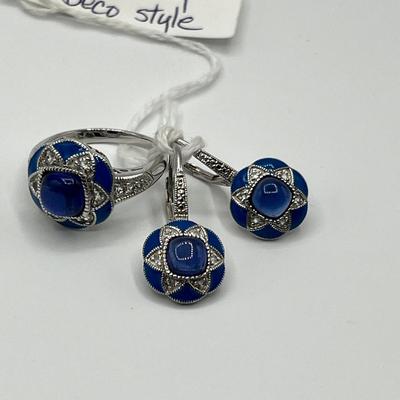 Lot 508 Retro Art Deco Set