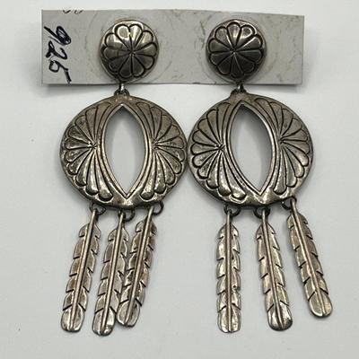 Lot 510 NA Sterling Earrings