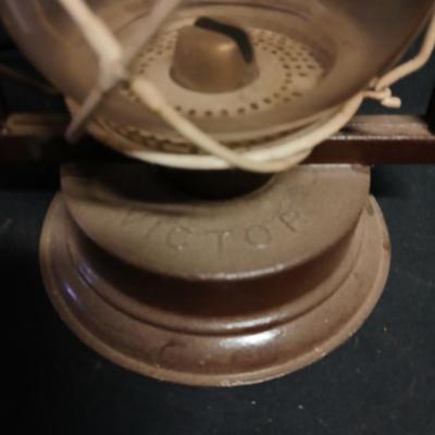 Vintage kerosene lantern marked Dietz New York Victor