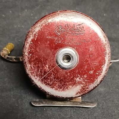 Two vintage Good-All Mfg. fishing reels