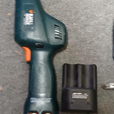 Black and Decker saws all with batteries and charger and Electric Black and decker Jig saw