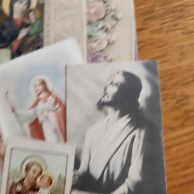 Group of Vintage Holy Cards - Lot B