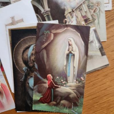 Group of Vintage Holy Cards - Lot B
