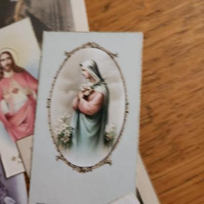 Group of Vintage Holy Cards - Lot C