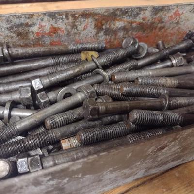 Collection of Automotive Bolts and Rods
