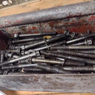 Collection of Automotive Bolts and Rods