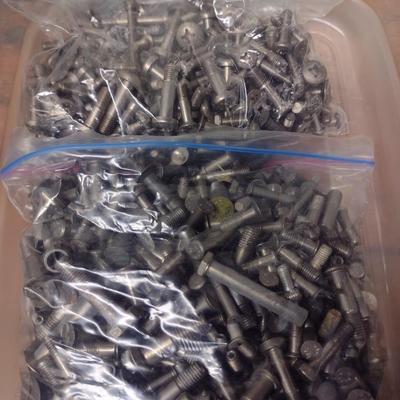Collection of Titanium Bolts and Fasteners (G14)