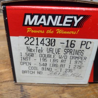 Manley Valve Springs