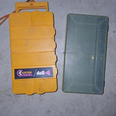 Tacklebox with contents including Rapala pliers