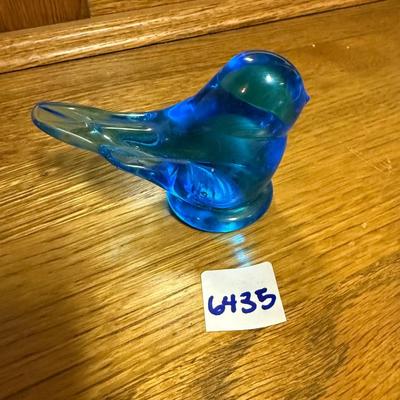 Vtg blue bird of happiness-signed