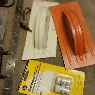 Household hardware, shelving brackets, pulleys, small sewer snake, paint thinner, and MUCH MUCH more!