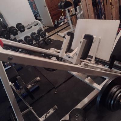 Fitness Research Leg Press Machine