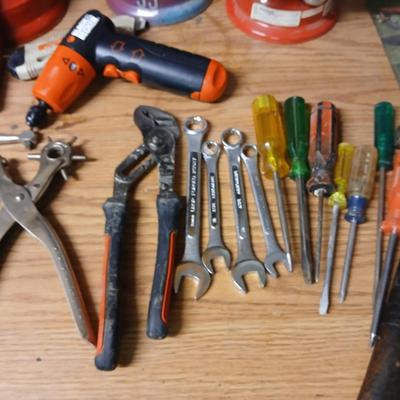 Small hand tools - pliers - screwdrivers - wrenches and more