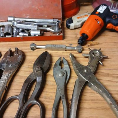 Small hand tools - pliers - screwdrivers - wrenches and more