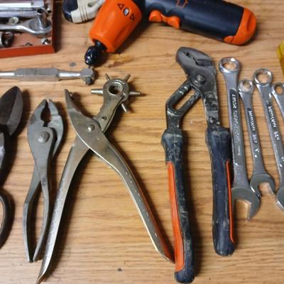 Small hand tools - pliers - screwdrivers - wrenches and more