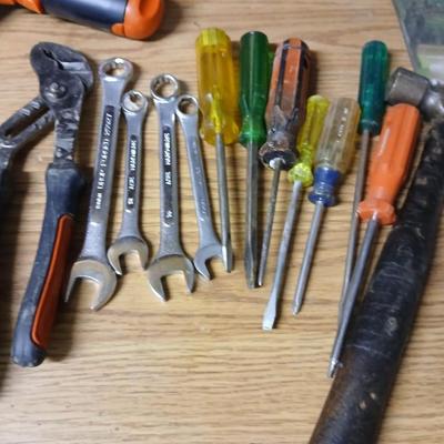 Small hand tools - pliers - screwdrivers - wrenches and more