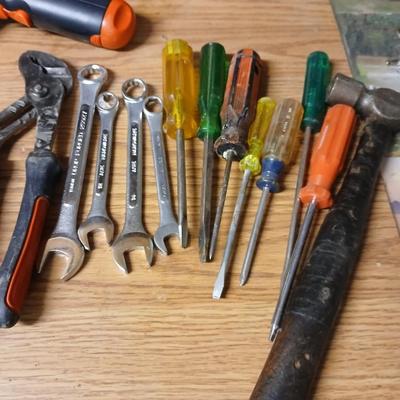Small hand tools - pliers - screwdrivers - wrenches and more