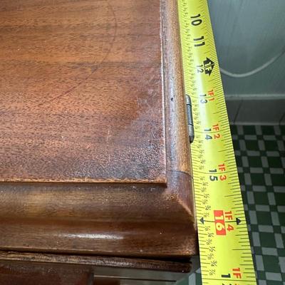 Desk with Singer Sewing Machine