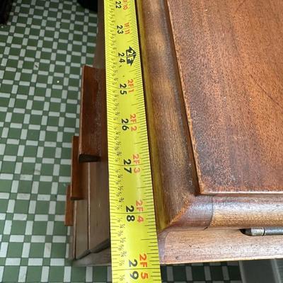 Desk with Singer Sewing Machine