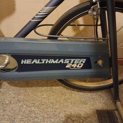 Healthmaster 240 Exercise bike - with all the snow predicted, this is a Great way to get those miles in this winter!