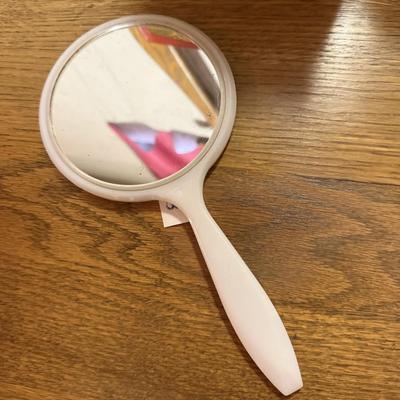 Vintage girl’s hand mirror