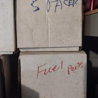 Contents of Pegboard and Boxes- Tools and Automotive Accessories