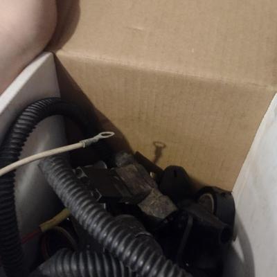 Contents of Pegboard and Boxes- Tools and Automotive Accessories