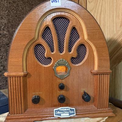 Thomas collectors edition radio
