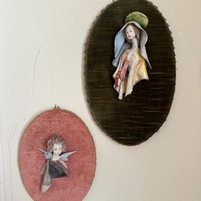 Italian Signed Wall Hanging Art