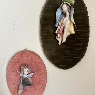 Italian Signed Wall Hanging Art