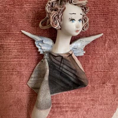 Italian Signed Wall Hanging Art