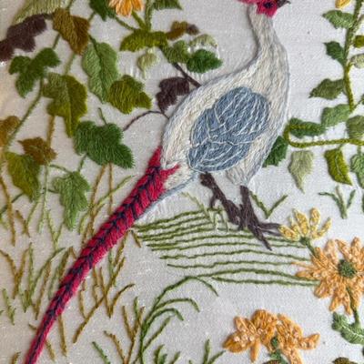 Vintage Framed Embroidery