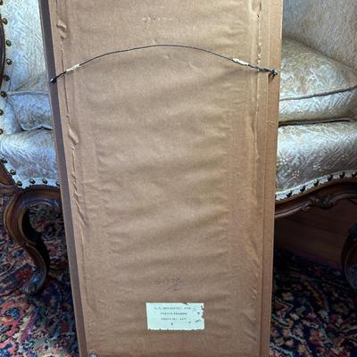 Vintage Framed Embroidery