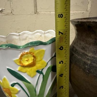 Ceramic Planters Lot - Italy, Napcoware, Etc.
