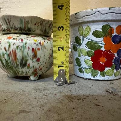 Ceramic Planters Lot - Italy, Napcoware, Etc.