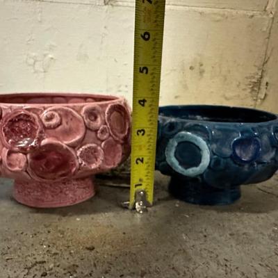 Ceramic Planters Lot - Italy, Napcoware, Etc.