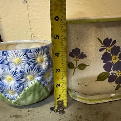 Ceramic Planters Lot - Italy, Napcoware, Etc.