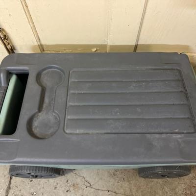 Ames Lawn Rolling Cart, Garden Tools & Watering Cane