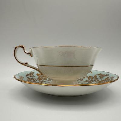 Paragon Cup and Saucer - First Anniversary of Queen Elizabeth’s Coronation