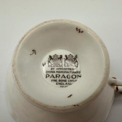 Paragon Cup and Saucer - First Anniversary of Queen Elizabeth’s Coronation