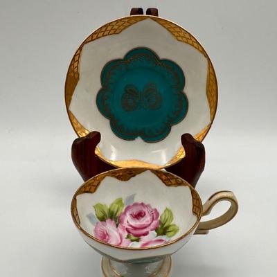 Pair of Japanese Cups and Saucers