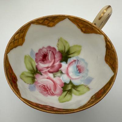 Pair of Japanese Cups and Saucers
