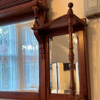 Mantle Wall Hanging Vintage Mirror