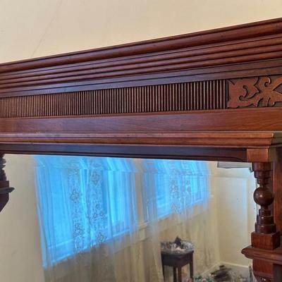 Mantle Wall Hanging Vintage Mirror