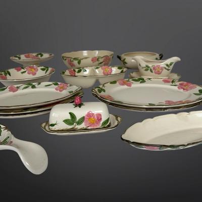 Franciscan “Desert Rose” Serving Dishes