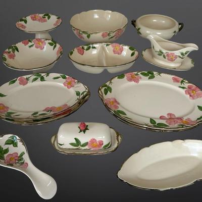 Franciscan “Desert Rose” Serving Dishes