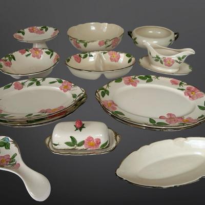 Franciscan “Desert Rose” Serving Dishes