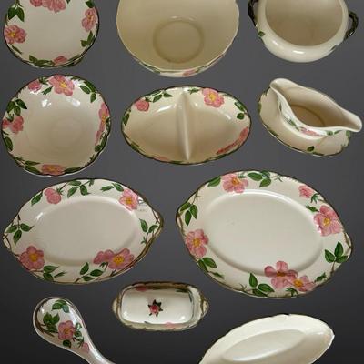 Franciscan “Desert Rose” Serving Dishes
