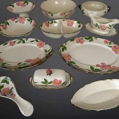 Franciscan “Desert Rose” Serving Dishes