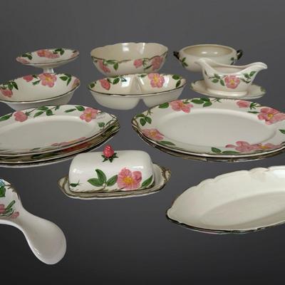 Franciscan “Desert Rose” Serving Dishes